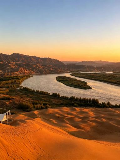 Zhongwei | A romantic Northwest route that brings together the Yellow River, deserts, and ancient villages