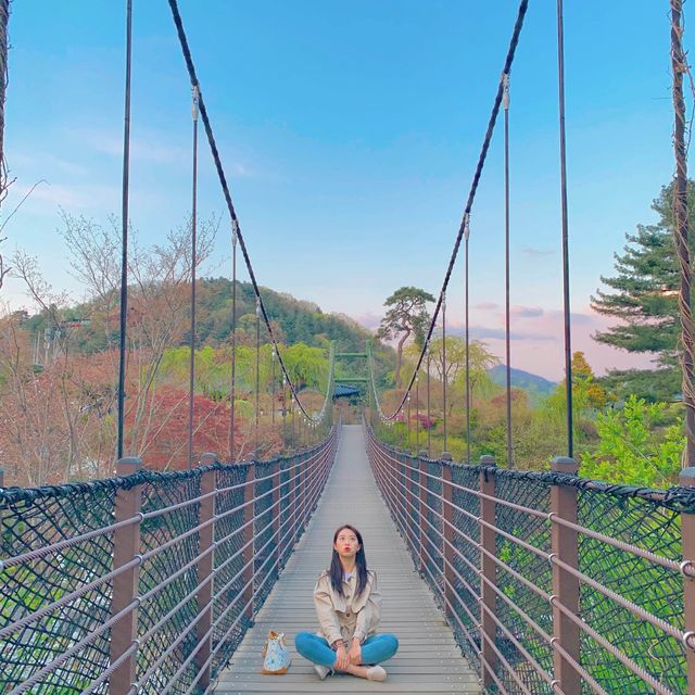 산책 하고 싶을 땐 아침고요수목원! 