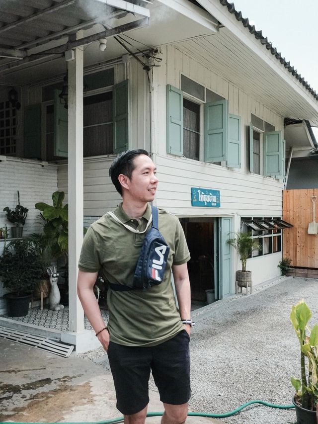 ใต้ถุนบ้าน 带福办 ร้านอาหารเล็กๆสไตล์โฮมมี่