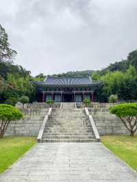 이순신 장군의 나라 사랑을 엿볼 수 있는, 현충사