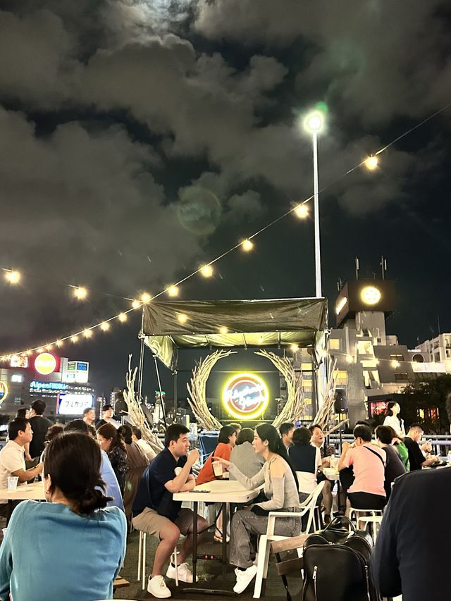 나카스 포장마차 거리 & 나카스 강변