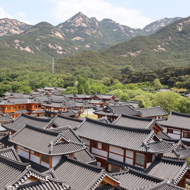 首爾近郊 古色古香的恩平韓屋村