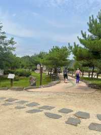 폭포 빛깔이 예술인 포천 비둘기낭 폭포