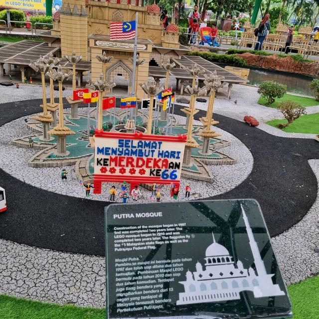 Miniland With Shelters in Legoland Malaysia 