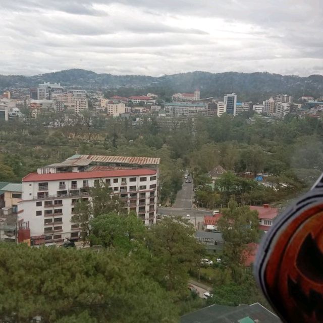 overlooking Baguio