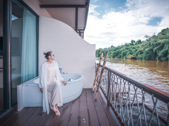 พัก กระท่อมไม้ไผ่ ที่ดีและสวยที่สุดในไทรโยค