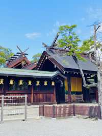 【大阪府/大鳥大社】八角形の柱の鳥居がある神社