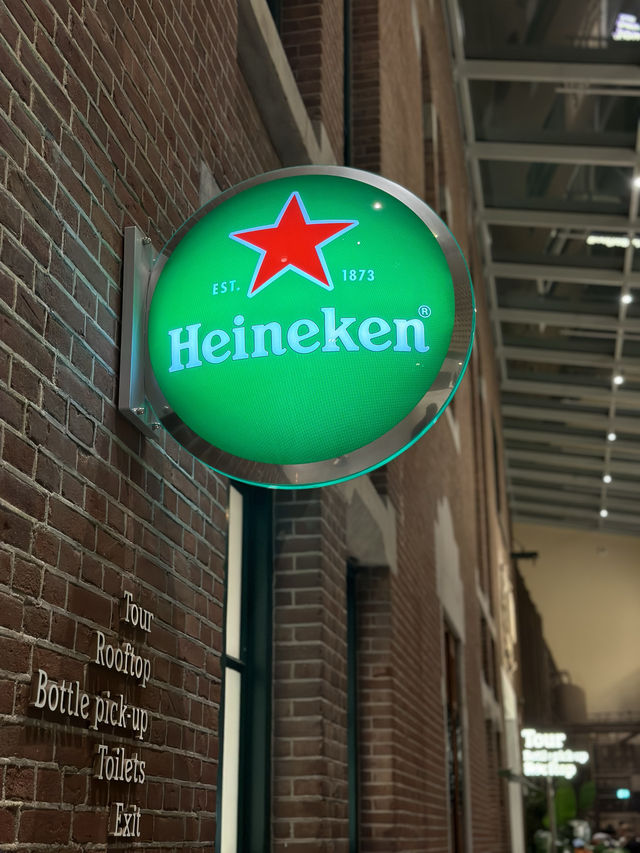 Heineken experience in Amsterdam