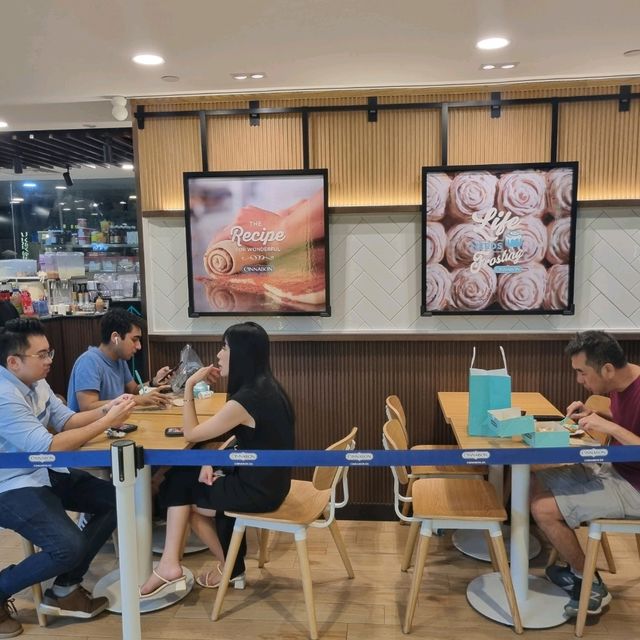 Newly Opened Cinnabon in Singapore