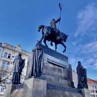 Wenceslas Square - Prague, Czech Republic