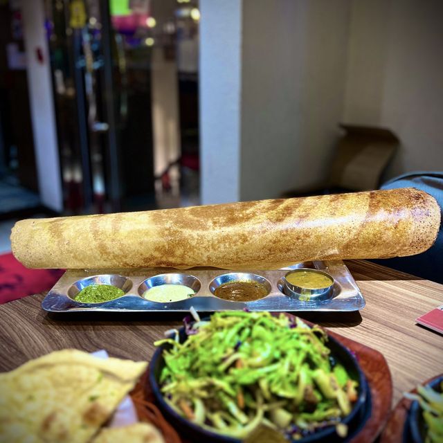 📍香港尖沙咀｜Anjappar · 尖沙咀出色爆場印度菜🇮🇳打卡度滿分超長Dosa📷 