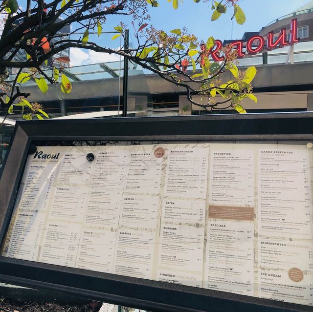 荷蘭🇳🇱鹿特丹 Rotterdam 曬曬太陽吃午餐🍳🥞🧀Raoul