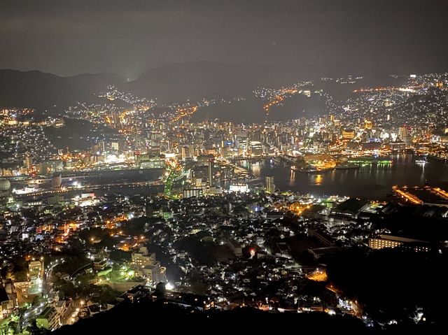 日本長崎｜日本三大夜景之一稻佐山頂展望台