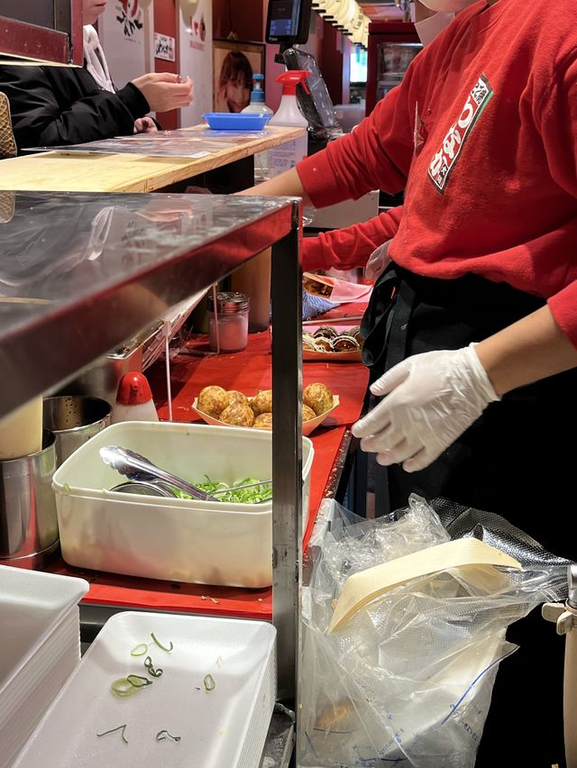 🇯🇵日本大阪探店X たこ焼き道楽 わなか 道頓堀店🐙來日本就要吃軟呼呼的章魚燒