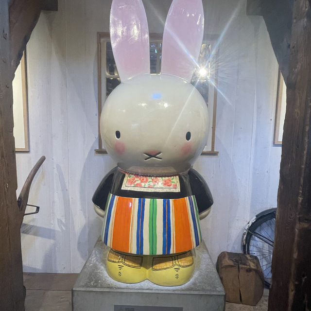 Windmill and Miffy in Amsterdam