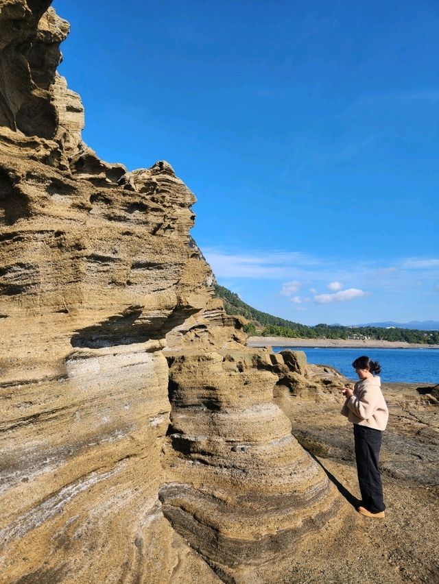 🏞내가 좋아하는 제주여행지, 자연이 만든 멋진 곳 "용머리해안"🏞