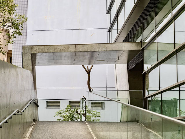 A glass museum in Matsuyama