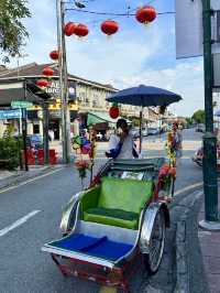 Lovely walk through Penang Street Art