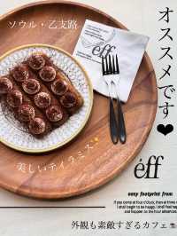 〖 ソウル・乙支路〗お洒落カフェで美しいティラミスとコーヒーを…☕💕