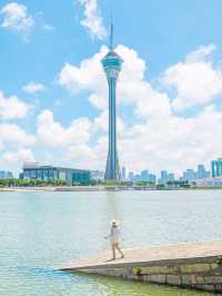 Sai Van Lake ทะเลสาปวิว Macao Tower สุดสวย