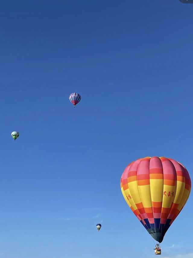 【佐賀観光】色とりどりのバルーンが飛び立つ景色は絶景