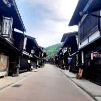 เดินชิลที่ Narai-juku (นาราอิ-จูกุ) หมู่บ้านโบราณ