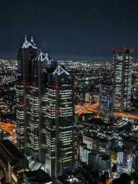 日本東京-免費高樓景觀台&光雕秀：東京都廳展望台