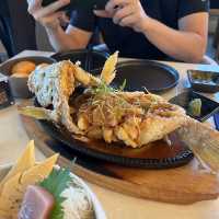Fancy fusion Japanese food 