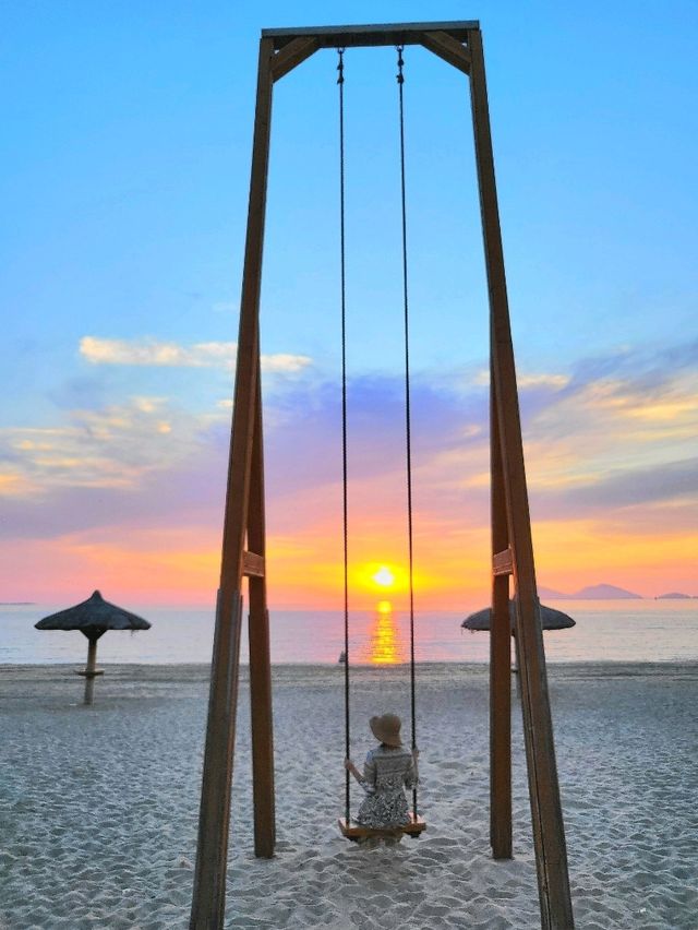 휴양지 느낌 가득 전북 일몰명소 변산해수욕장🏖