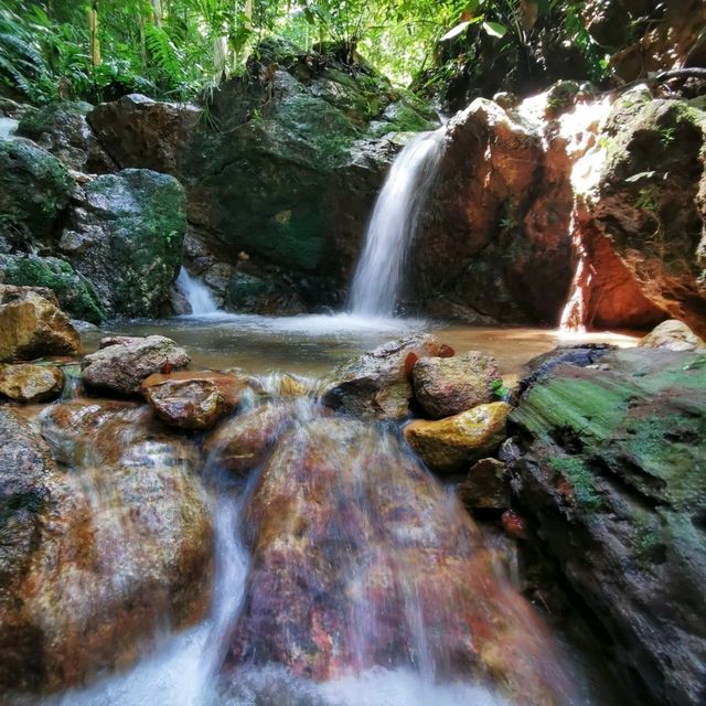 Adventurous jungle trekking at Gunung Lambak, Kluang