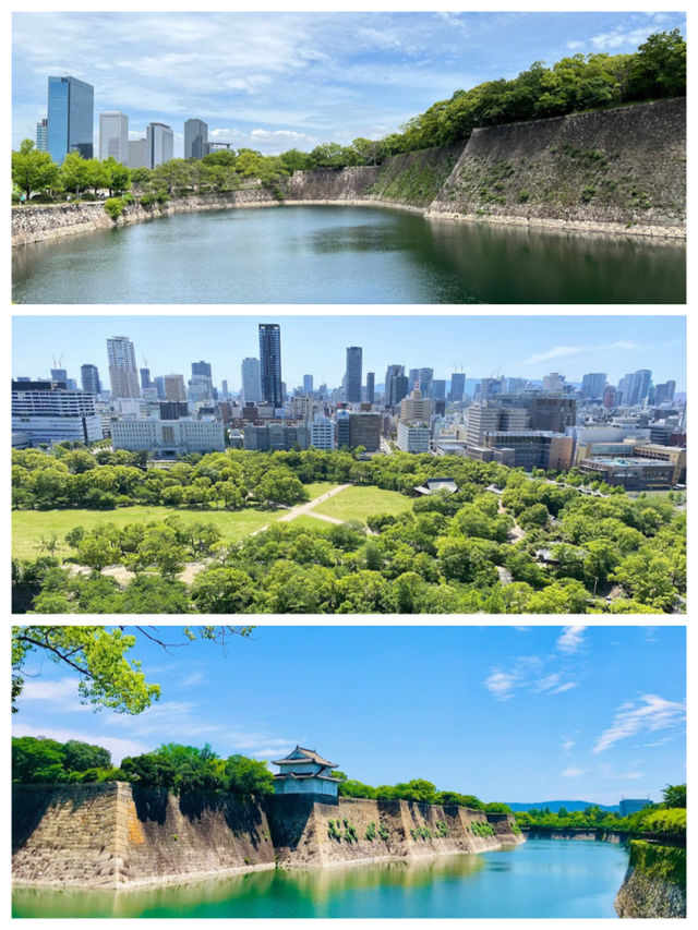 🇯🇵大阪城：歷史名勝，展示戰國時代文物