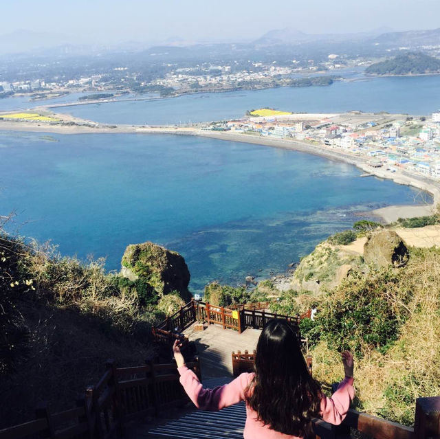 ✨성산일출봉 정상전망대에서 본 제주