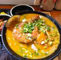 Seafood Ramen- Boracay station 1. Near Bulabog beach