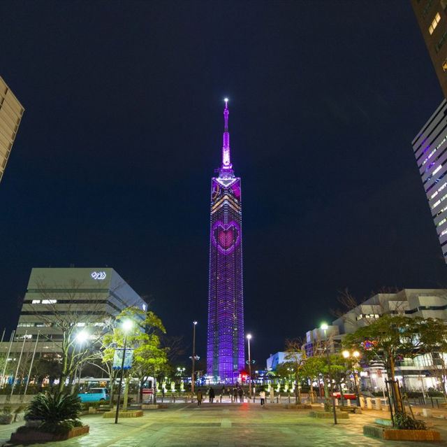 日本🇯🇵夜景100選～福岡塔