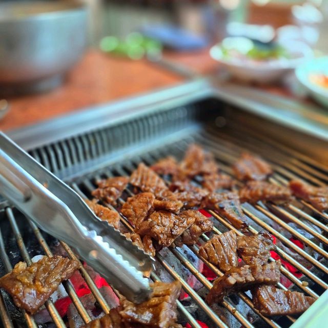 국내여행 대전맛집 설악칡냉면의 돼지갈비맛  