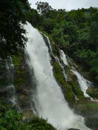 น้ำตกวชิรธาร น้ำตกสวยเดินสบาย บนดอยอินทนนท์