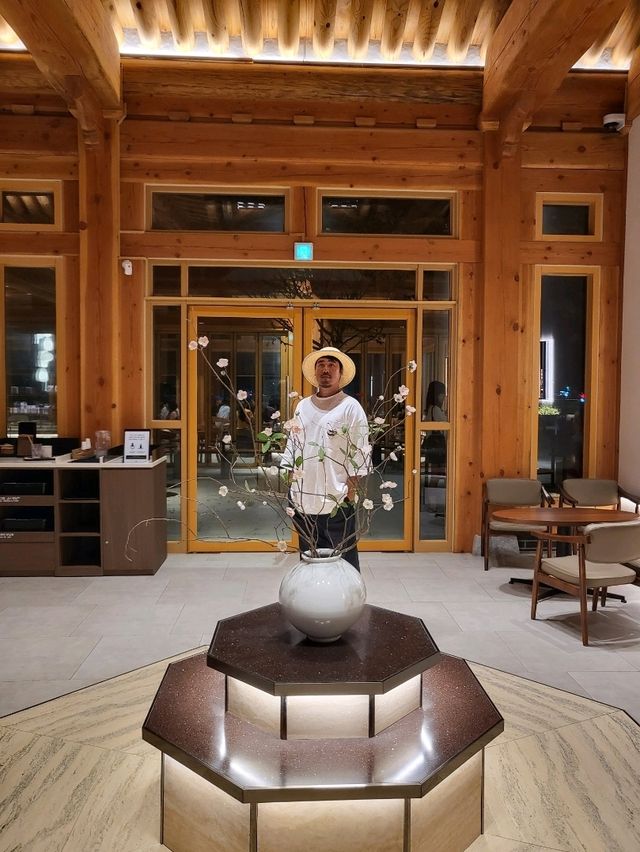 야간에 가면 따스한 느낌이 예쁜 경주카페