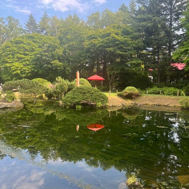真鍋庭園に行きました！！