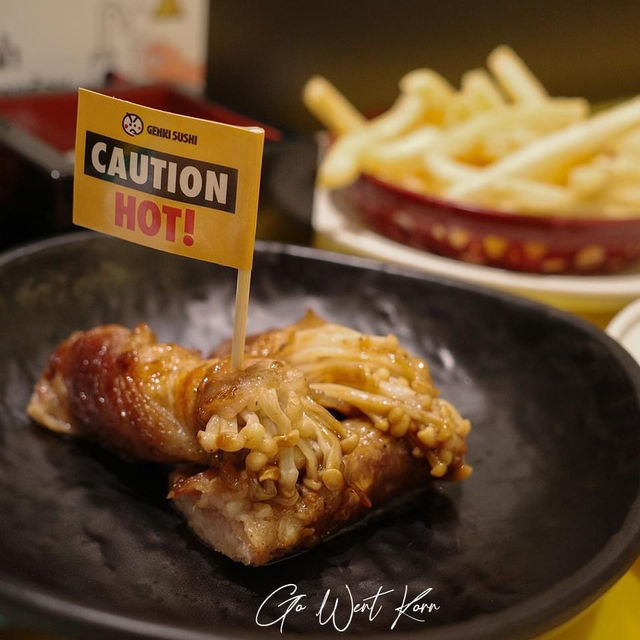 GENKI SUSHI …ซูชิสายพานรถไฟความเร็วสูงเจ้าดังจากญี่