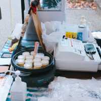คาราเมลคัสตาร์ด ตลาดเช้ามิกาวะ