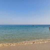 泰國沙美島絕美海灘景點:奧派海灘，適合打卡拍照📸游泳