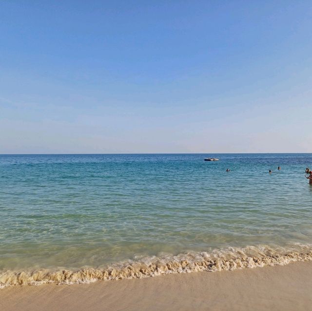 泰國沙美島絕美海灘景點:奧派海灘，適合打卡拍照📸游泳