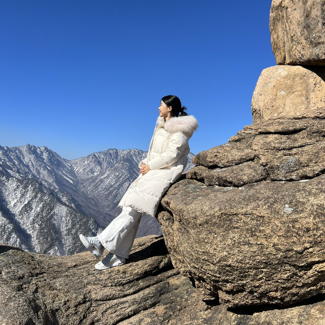 겨울여행지 추천! 설산이 멋진 설악산케이블카 여행🏔️
