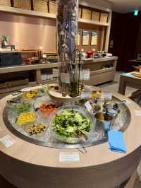 Breakfast buffet with Hokkaido ingredients🌽