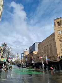비 온 뒤에 오클랜드의 시내 : Queen Street🇳🇿