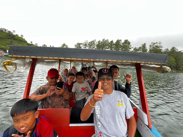 Magical Boat Ride at Situ Patenggang Lake