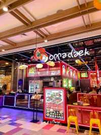 OPPA DAEK ร้านอาหารเกาหลี สีโต๊ะกระแทกตามาก