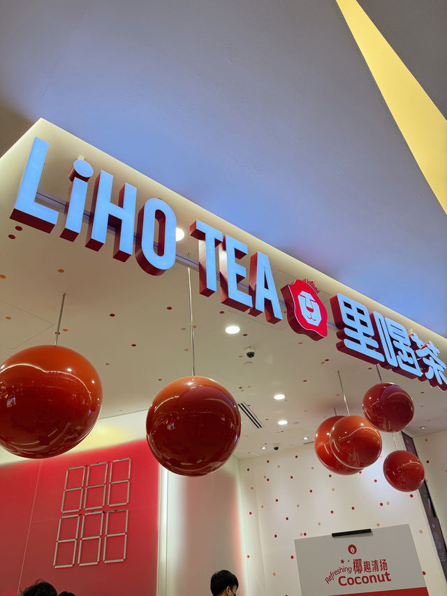 LiHo Tea Vivocity เป็นร้านชานมชื่อดังจากสิงคโปร์