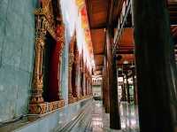 泰國曼谷市中心湄南河畔著名地標性寺廟景點:水門寺，適合拍照📸打卡冥想