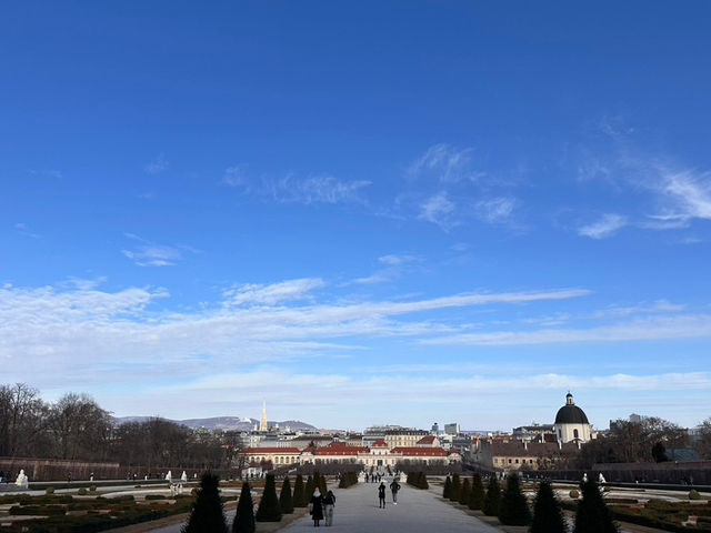 維也納🇦🇹美景宮 「維也納中央火車站附近必來景點」
